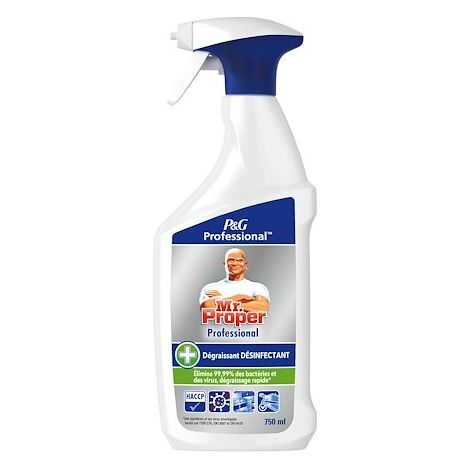 Spray désinfectant dégraissant M Propre citron - Flacon de 750ml (1/5)