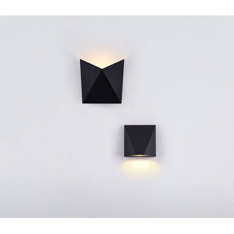 Lampada da parete Outdoor in Metallo Beekman Nero (1/5)