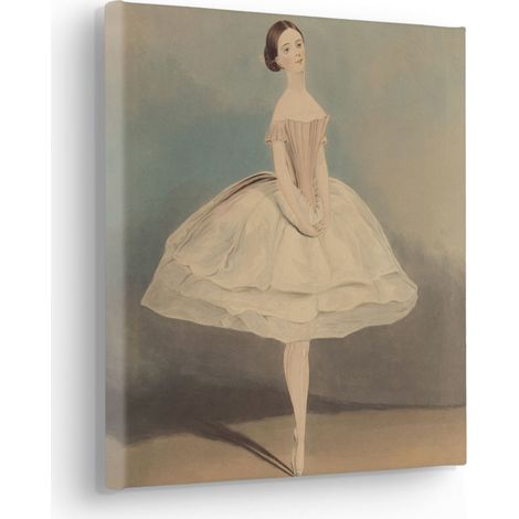 Komar Canvasbild Dance to the beat - 30 x 30 cm - Bild auf Keilrahmen - Vintage und Retro (1/2)