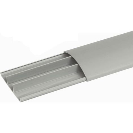 Tira Canaleta 2 mtrs Suelo Legrand 75x18mm Gris 30093