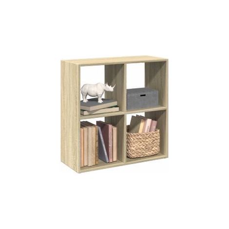 Étagère séparatrice de pièce chêne sonoma 69,5x29x69,5 (1/5)
