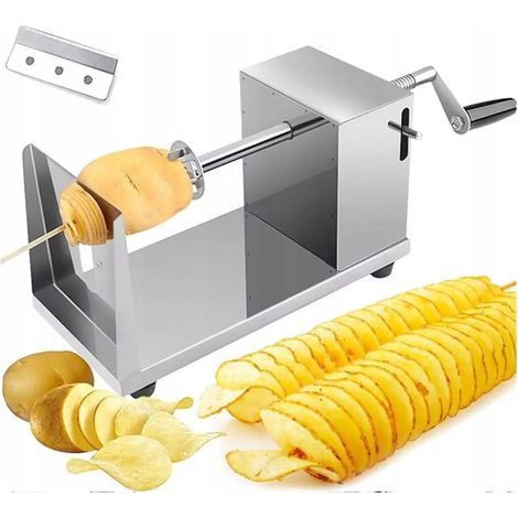 Macchina professionale per patate a spirale su stecco (1/5)