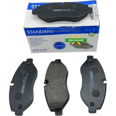 Pastiglie freno anteriori per mercedes sprinter (b906) dal 2006-2015