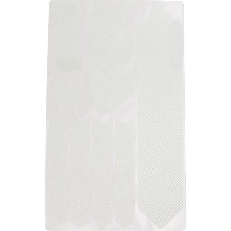 Autocollants Protecteurs VTT 3D Résistants aux Chocs - Décorations Transparentes pour Cadre de Vélo (1/5)