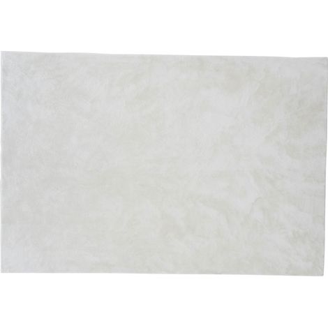 Blanca tapis 300x200 cm polyester blanc.