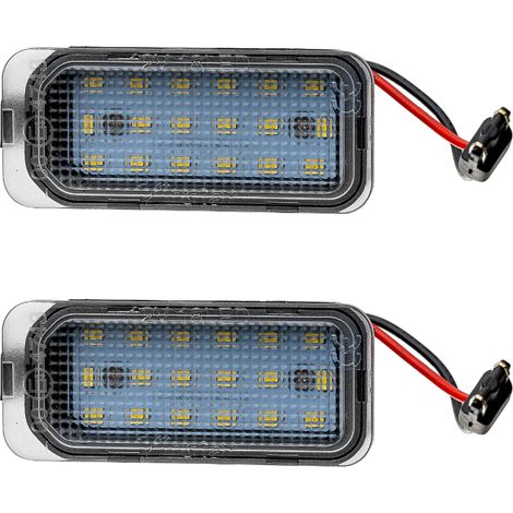 Luz LED para matrícula Ford Mondeo MK4 Focus FL Fiesta VI (1/5)