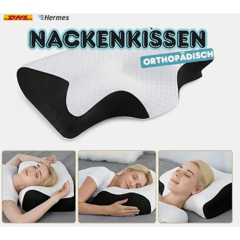Nackenkissen, Memory-Schaum-Kissen, orthopädisches Kissen, Schlafkissen (1/5)