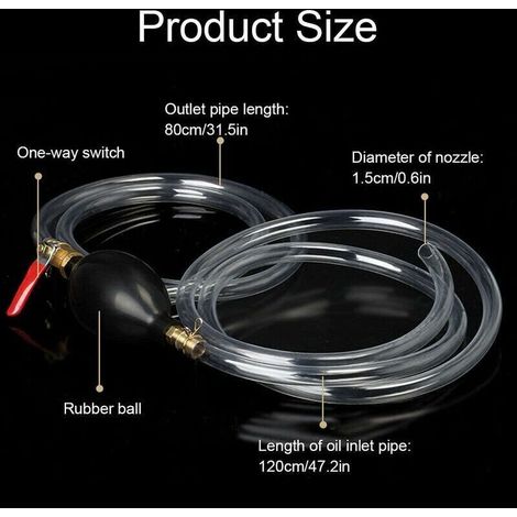 Copper drainage ball for tea tray + 2 m of white silicone tubing + elbow fitting – Tea serving accessory