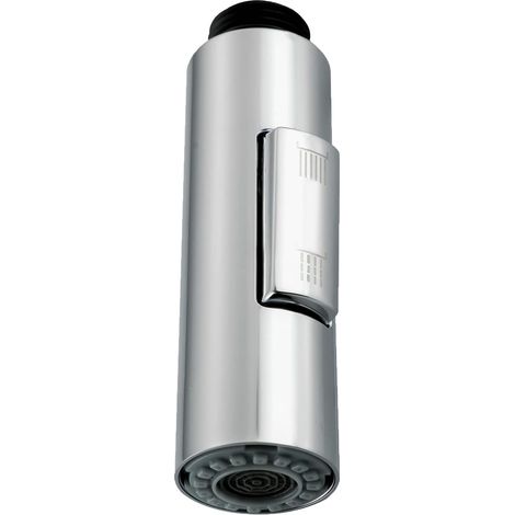 Embout robinet cuisine 2 modes, douchette évier cuisine extensible, rallonge robinet cuisine avec aérateur, pommeau de douche de rechange (B-Argent)