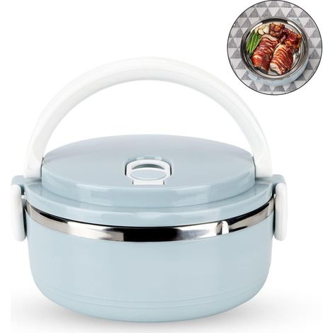 Sac à lunch en acier inoxydable, idéal pour organiser ses repas au travail, à l'école, en pique-nique ou en voyage.-AquaForge (1/5)