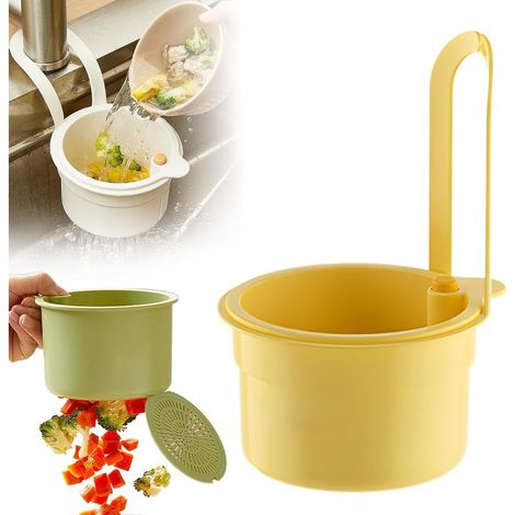 1 Pcs Passoire Evier, 2025 upgrade Passoire Cuisine, Panier à Filtre Cygne pour Évier, Poubelle Filtrante en Maille et Nourriture de Collection (1/5)