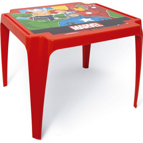 Table en plastique Avengers Thor, Iron man, Hulk et Captain America
