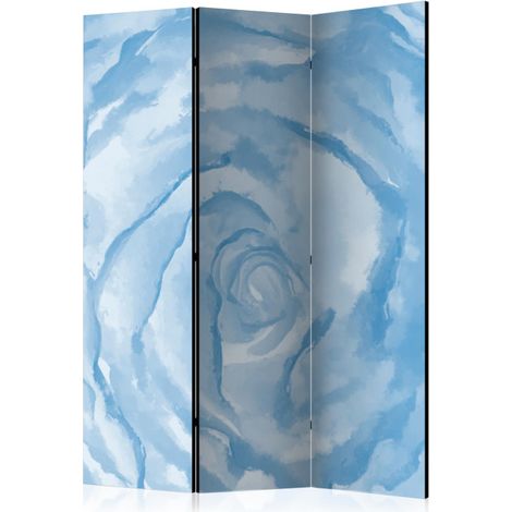 Paravent 3 Volets "Rose Blue" 135x172cm (1/2)