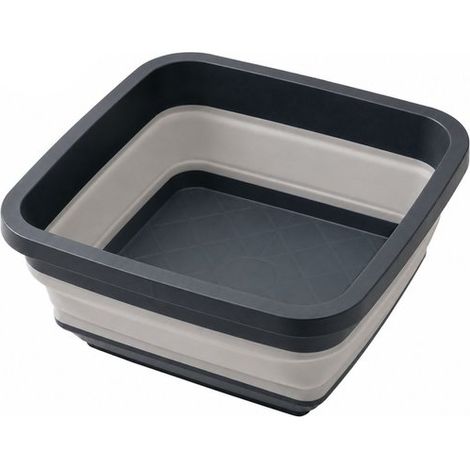 Bassin carré pliable - 8 L - 32 x 14 cm - Bassin pliable - Seau (1/5)