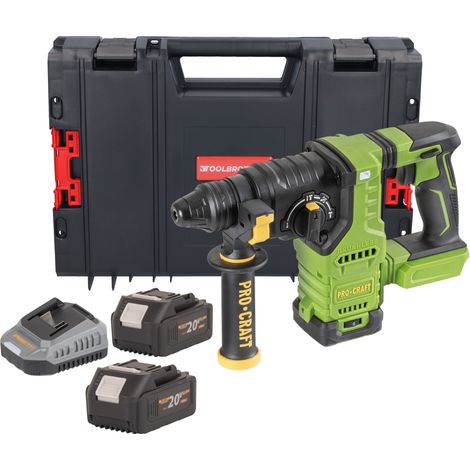 Procraft PHA30bb Trapano a percussione a batteria 20 V 2,8 J SDS plus Brushless Solo - senza batteria, senza caricabatteria (1/5)