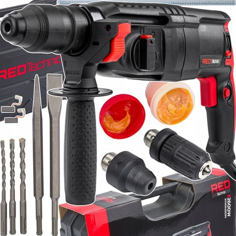 Perceuse à percussion SDS+ 2600W 4J avec coffret