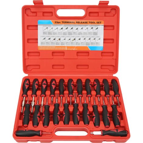 Kit di sblocco terminale FOREHILL da 23 pezzi, finitura cromata, antiruggine, impugnatura comoda, ricambio portatile per Benz (1/5)