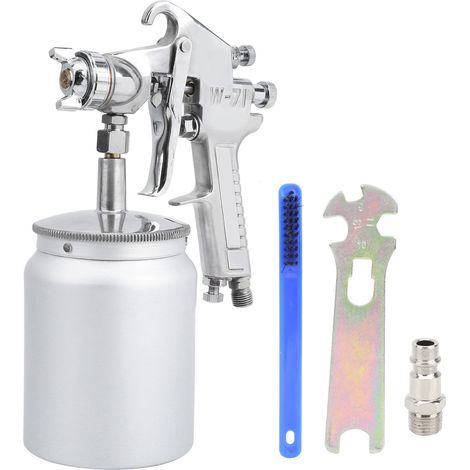 W-71 Farbspritzgerät im amerikanischen Stil mit 600-ml-Behälter und 1,5-mm-Düse für Auto und Wand (1/5)