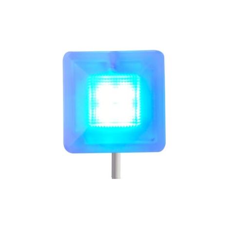 Unitek spia led blu alta luminosita ripetitore ottico 12V-24V DC IP65 - UTKRO504NLB