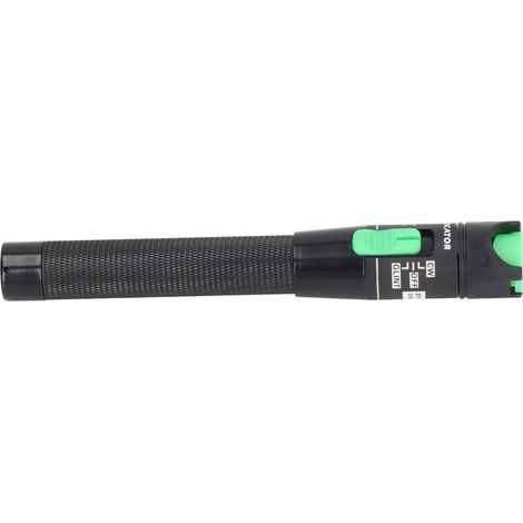 Schwarzer Glasfaser-Fehlerortungsgerät mit rutschfestem Griff, ergonomischem Design, rotem Lichtstift-Tester HT 20 (mehr als 20 mW) (1/5)