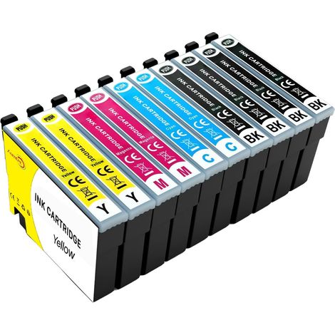 Cartouches d'encre Compatibles pour Epson XP-3200 XP-2200 (10 Pack) (1/5)