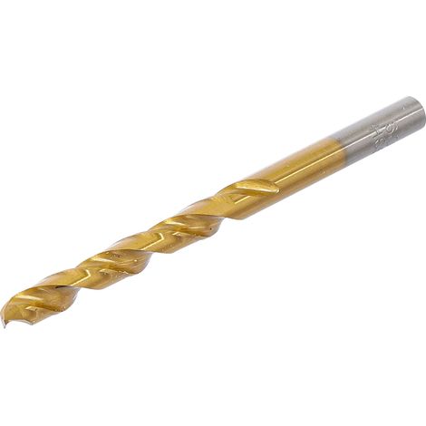 Broca espiral  HSS-G  nitrurado de titanio  6,0 mm (1/4)