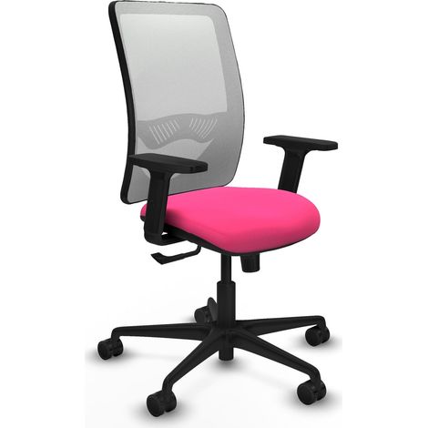Chaise piqueras y crespo Zulema blanc simili cuir confort (1/2)