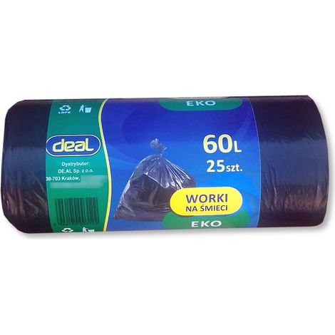 Müllsäcke 60L eco LD 25 Stück