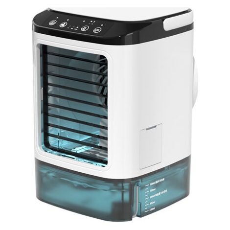 QORVA- Refroidisseur d'air par évaporation, ventilateur de climatiseur Portable, 3 vitesses de vent pour la maison (1/5)