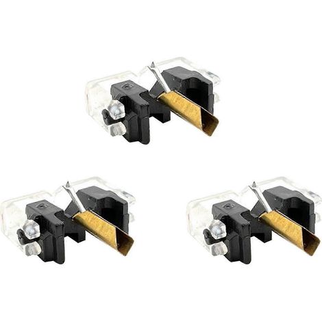 3 stylets de rechange compatibles avec les platines Shure N44-7, M44-7, M55E, DUAL DN305 et DN306 de Garrard (1/5)