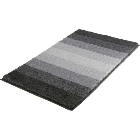 Kleine Wolke Badteppich Palace schiefer 70 x 120 cm