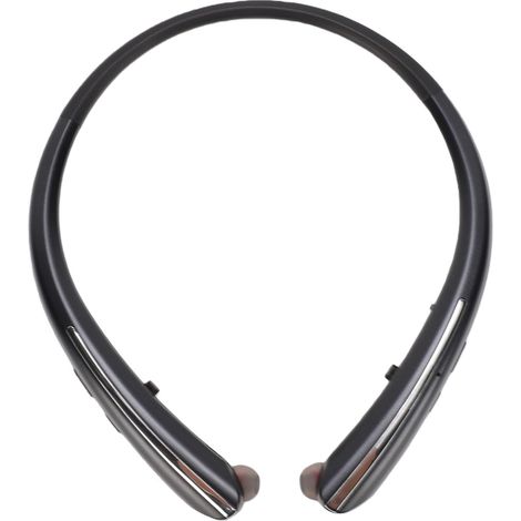Casque de Cou Rétractable Bluetooth 5.3 Écouteurs Antibruit IPX5 Résistants à la Transpiration, Autonomie de la Batterie 24 Heures, Stéréo avec Microphone pour la Course à Pied et la Salle (1/5)