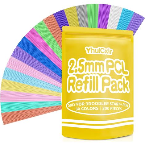 Lot de 300 Recharges de Filament pour Stylo 3D (1/5)