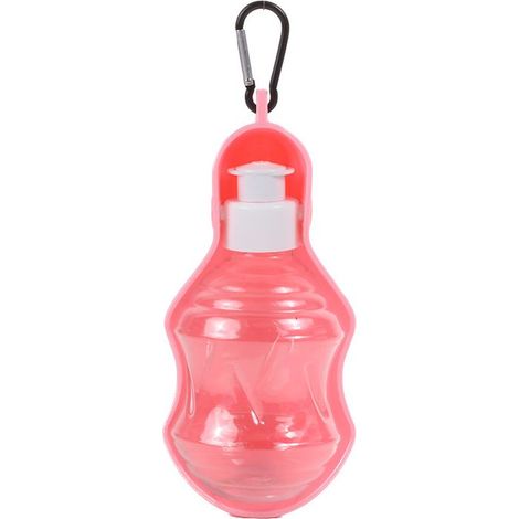 Pink,250ml Gourde Chien Gourde pour Chien Bouteille d'eau Portative De Tasse d'eau De Marche De Chien pour L'Animal De Compagnie De Chat De Chien (1/5)