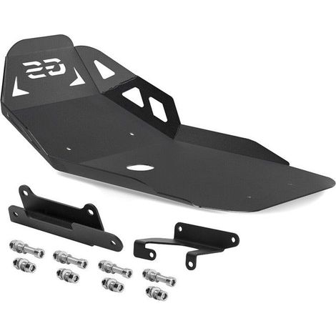 Sabot moteur pour BMW F 850 GS / F 750 GS 18-20 noir pare moteur Aluminium