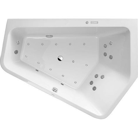 Duravit Whirlpool Paiova 5 1900x1400mm à encastrer angle droit,
