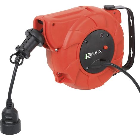 RIBIMEX PRDAE10 Avvolgicavo Elettrico Automatico 9 m