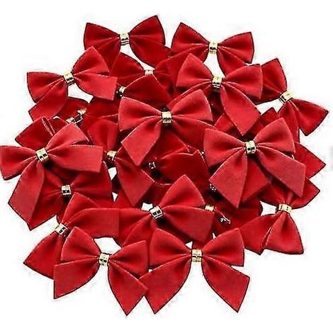 48 nœuds décoratifs pour sapin de Noël (1/5)