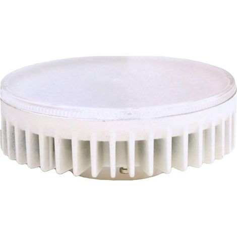 Lampadina led top light gx53 9w c 900lm 3000k alluminio diffusore satinato