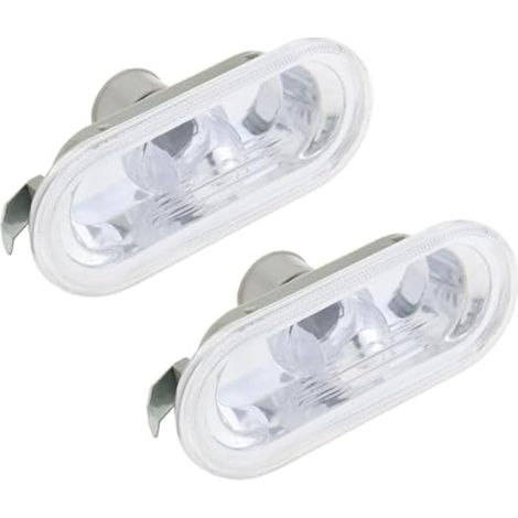 Paire de feux de position latéraux en verre clair pour VW Golf MK4 1997-2004 et Passat 1J0949117 (1/4)