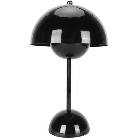 Kabellose LED-Schreibtischlampe mit floralem Design, ideal für Nachttische. Der Lampenschirm in Retro-Kuppelform und der minimalistische skandinavische Stil machen sie perfekt. Ideal für Schlafzimmer, (1/5)