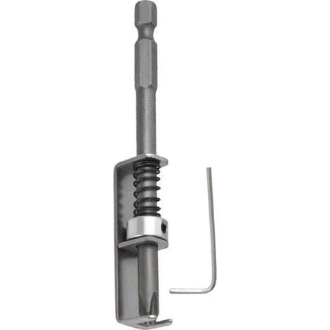 Embout de vissage magnétique PH2, embout de tournevis à ressort, tige hexagonale pour un perçage et un positionnement des vis faciles-AquaForge (1/5)