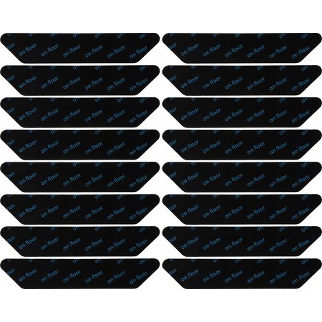 16 Pièces Antidérapants Tapis Fixation Réutilisables pour Salle de Bain Cuisine Salon (1/5)