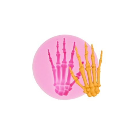 Halloween moule à pâtisserie terreur modélisation DIY outil de cuisson moule à gâteau 5,5 5,5 0,7cm rose