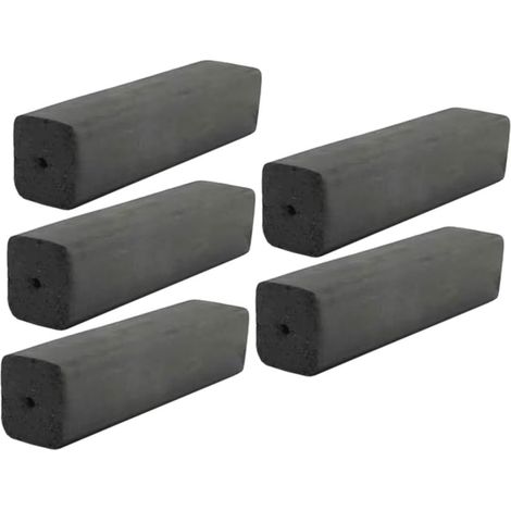 Charbon de bois sans fumée haute température pour cuisinière, 5 pièces, cuisson en extérieur (1/5)