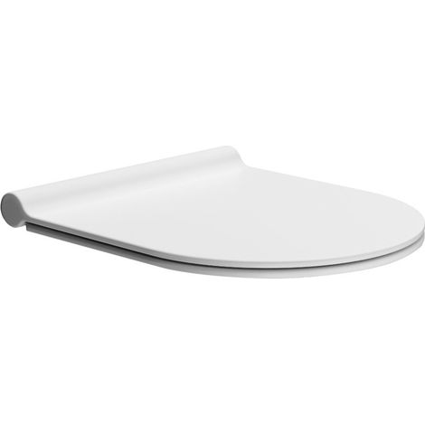 Abattant WC, SLIM, Soft Close, blanc mat (1/2)
