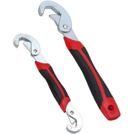 2 Pièces Clés de Serrage Réglable,Clé Universelle Réglable,Clés Mixtes avec Grande Ouverture 8-32mm,Clés Réglables Serre-Ecrou pour Plomberie,Machine (1/5)