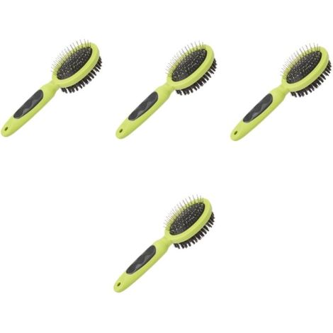 4 Pièces Peigne Démêlant Chien Peignes Pour Animaux De Compagnie Brosse De Lavage Pour Chien Brosse De Bain Chat Nettoyage Brosse Pour Animaux De Compagnie Le Chien Outil Plastique (1/5)