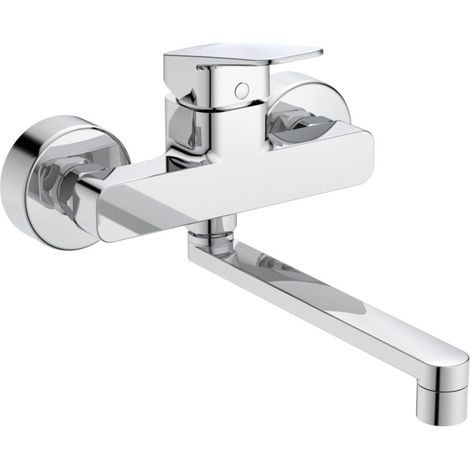 IDEAL STANDARD Ceraplan + Grifo de cocina de pared de microfibra (1/3)