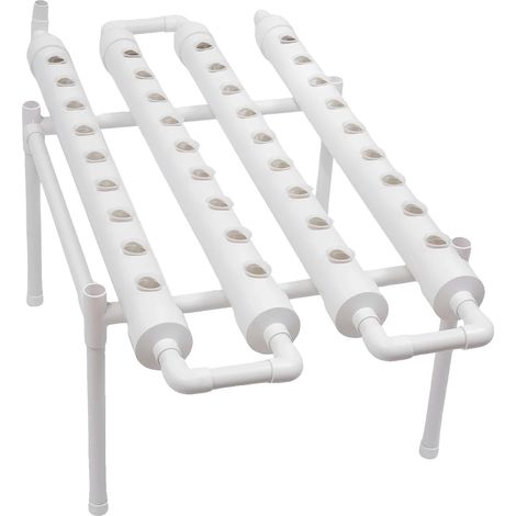 Kit de culture hydroponique, 36 sites de plantation, culture sans sol efficace, Blanc (1/2)